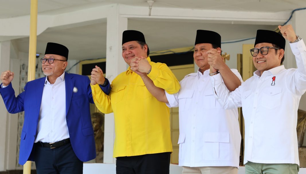 Prabowo: Koalisi 4 Partai Memegang Peran Kunci dalam Tim Pemerintahan