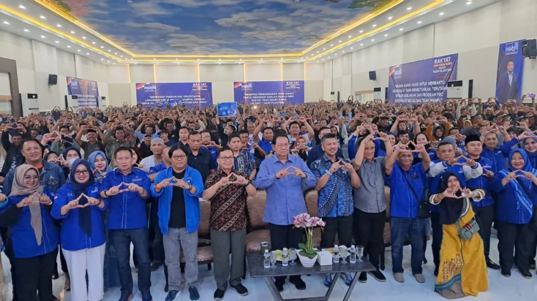 Ajakan SBY Disambut Antusias: Ribuan Kader Demokrat Malang Komit Dukung Prabowo-Gibran