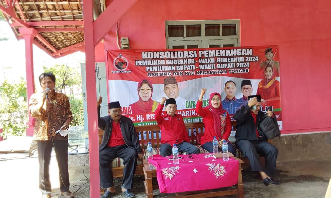 Siap Menangkan Pilkada 2024, Kader PDI Pejuangan Kecamatan Tongas Kabupaten Probolinggo Solidkan Barisan