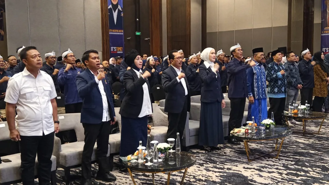 Saiful Ma’arif Resmi Nahkodai Nasdem Surabaya: Wes Wayae Bangkit