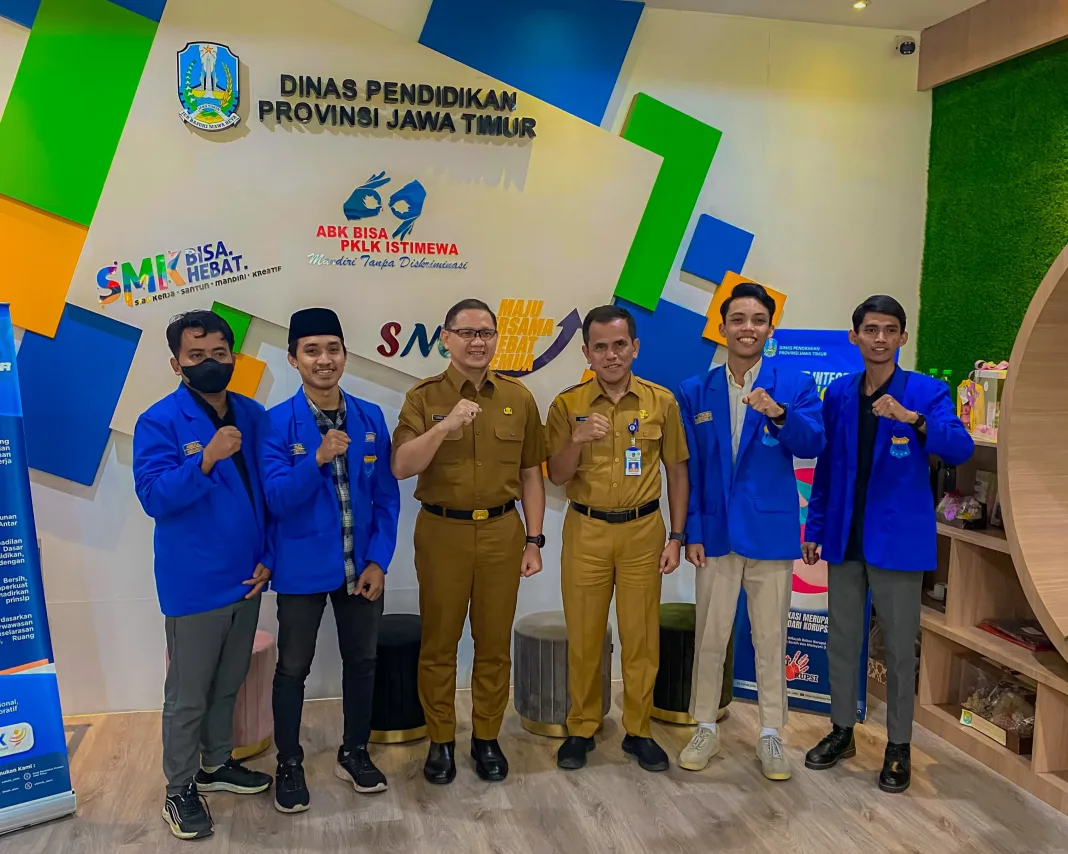 Dorong Kolaborasi Cegah Judi Online, PMII Surabaya Temui Disdik Jatim