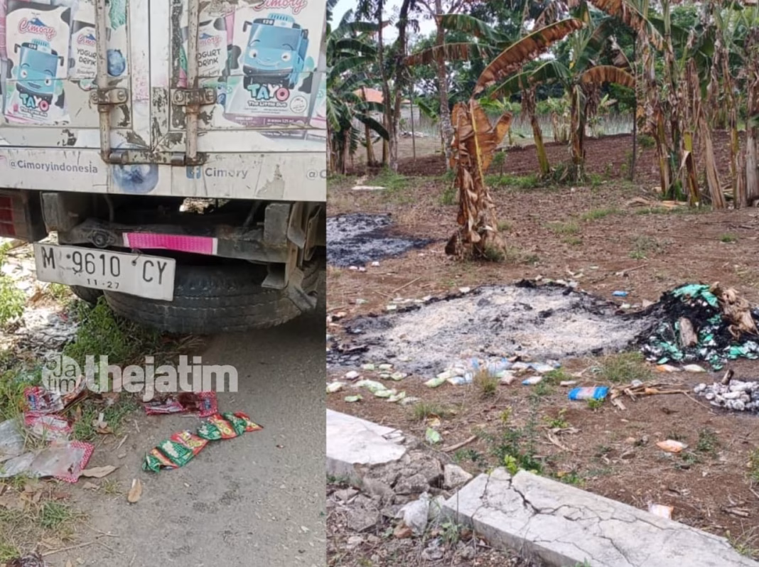 Warga Panaguan Geram, CV Laju Jaya Cemerlang Diduga Buang Sampah Sembarangan Kondisi tumpukan sampah di Industri CV Laju Jaya Cemerlang