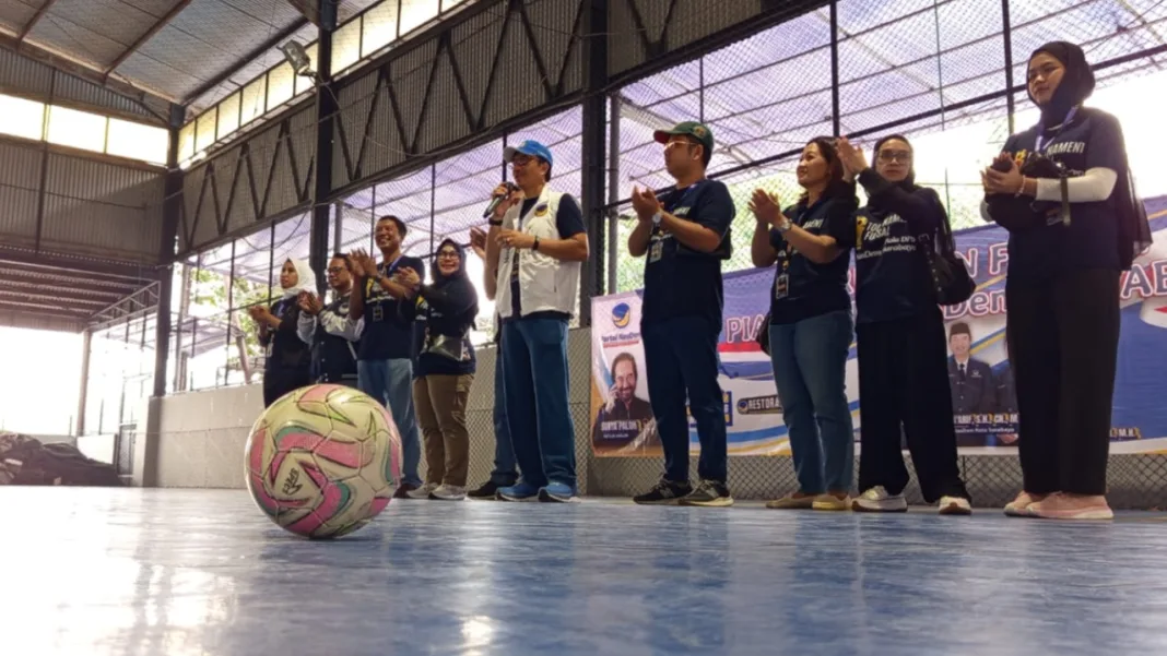 NasDem Surabaya Rayakan HUT Ke-14 Lewat Turnamen Futsal 2025