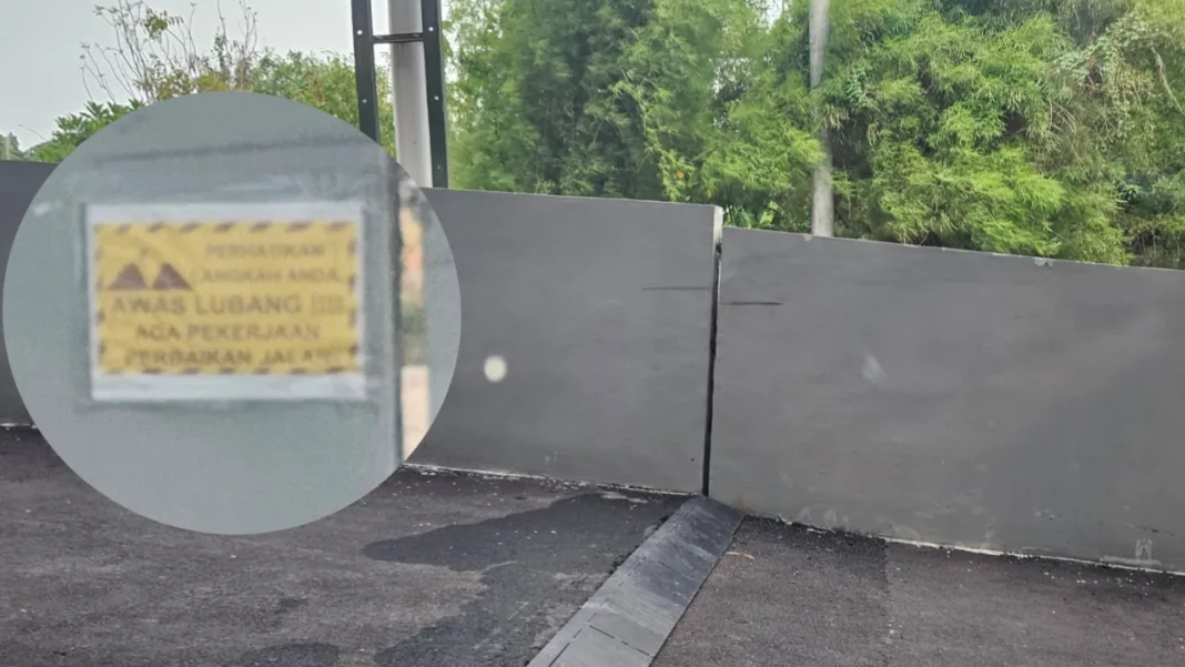 Belum Setahun Berdiri, Bangunan RS Eka Chandrarini Banyak Kerusakan