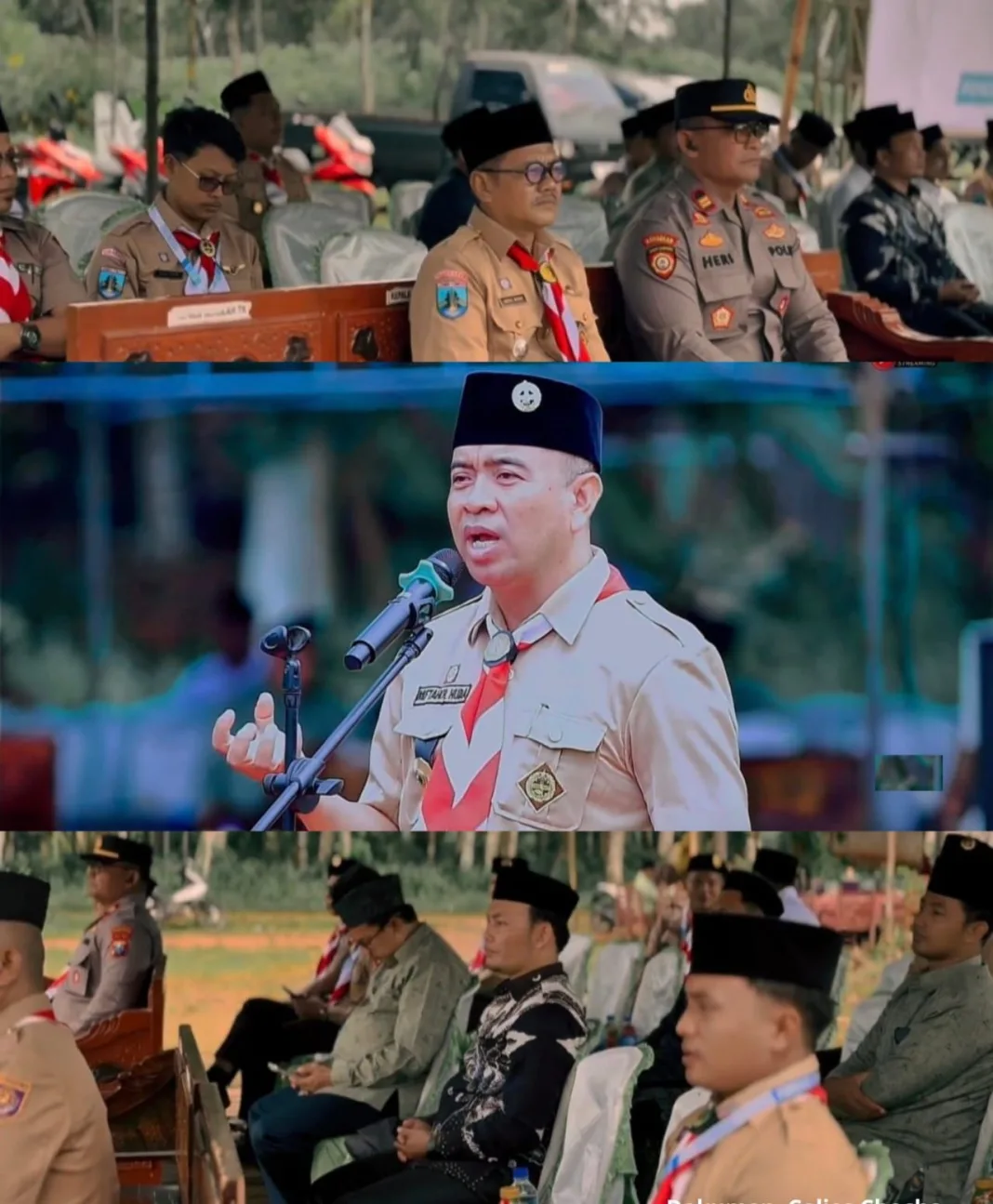 Kwartir Cabang Pamekasan Ajak Peserta Parisada XX Jadi Pemuda Hebat dan Bertanggung Jawab