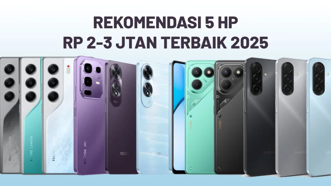 HP 2–3 Jutaan Terbaik 2025