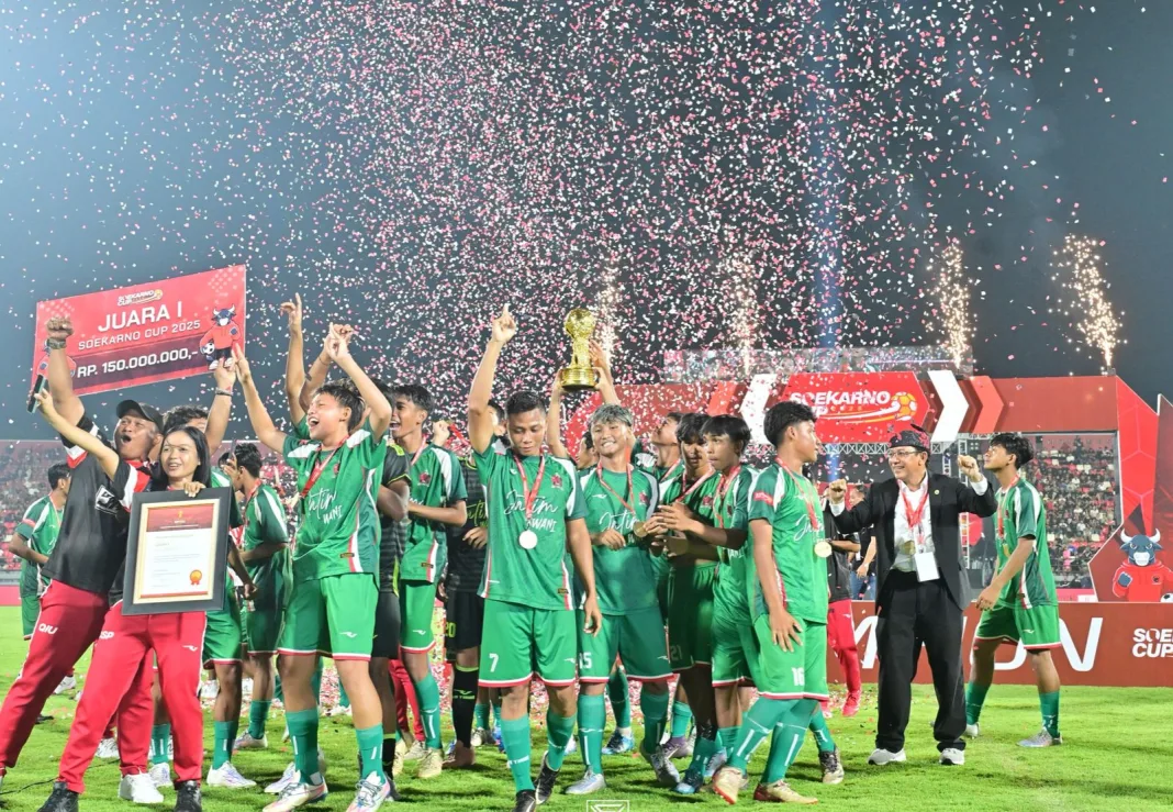 Motivasi Said Abdullah Antar Banteng Jatim U17 Juara Soekarno Cup