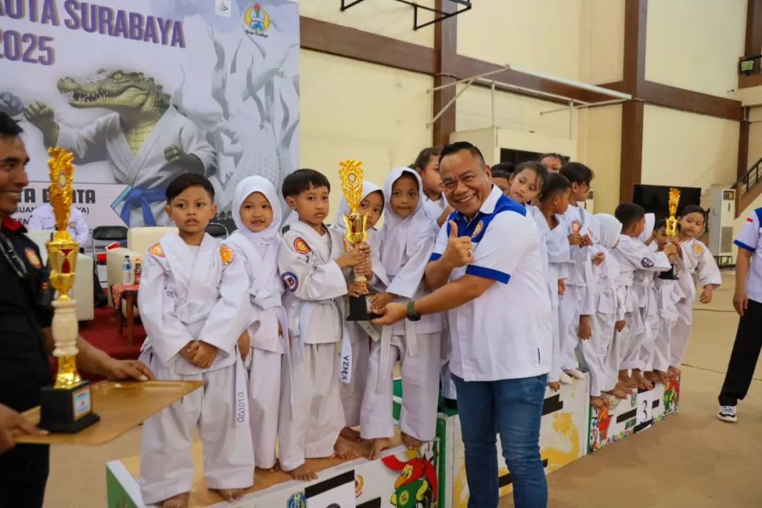 560 Atlet Ramaikan Kejuaraan Ju-jitsu Piala KONI Surabaya