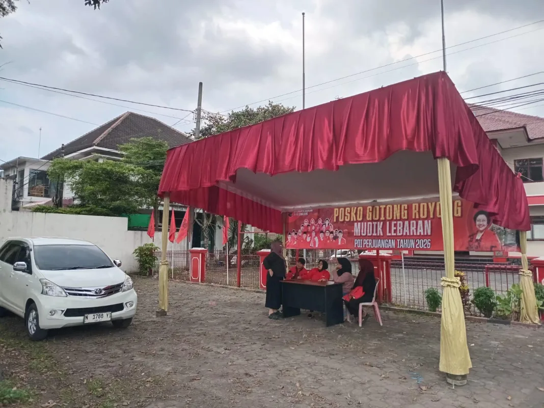 Layani Pemudik, PDIP Dirikan Posko Lebaran di 38 Kabupaten/Kota Se-Jatim