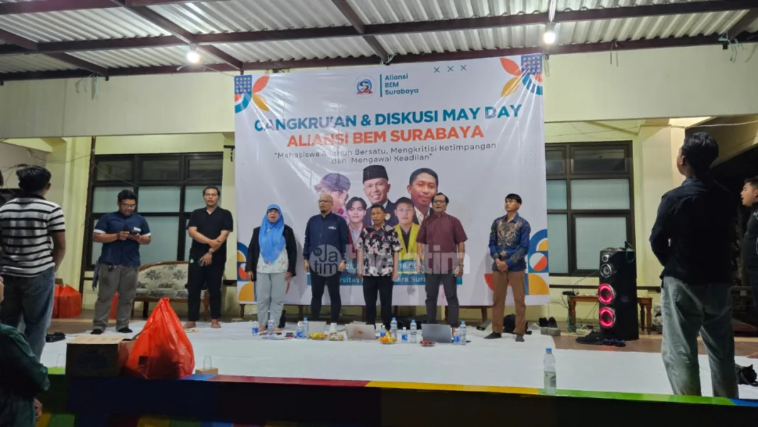 Peringatan May Day 2026 Mahasiswa dan Buruh Serukan Keadilan Sosial