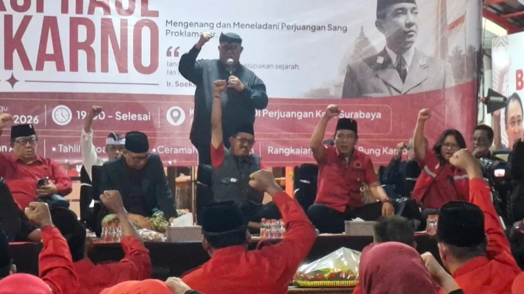 Haul Bung Karno di Surabaya, PDIP Ajak Gen Z Jadi Garda Depan Jaga Warisan Sang Proklamator di Era Digital