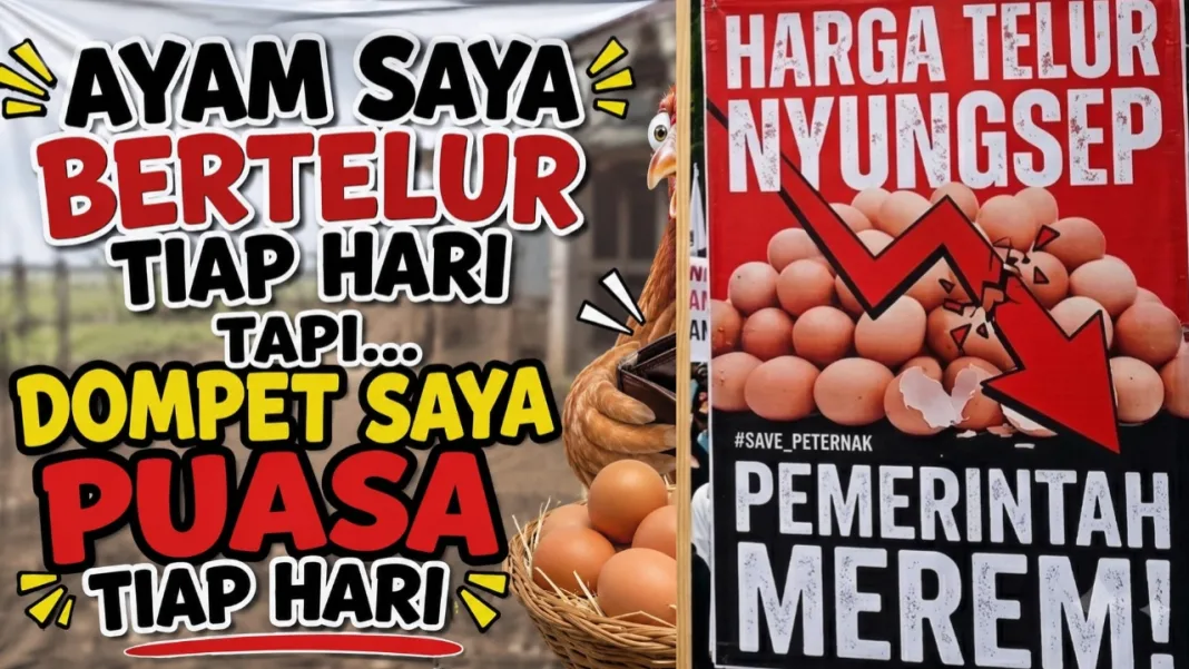 Krisis Harga Telur Mengancam Ketahanan Pangan, Peternak Jatim Minta Perlindungan Pemerintah