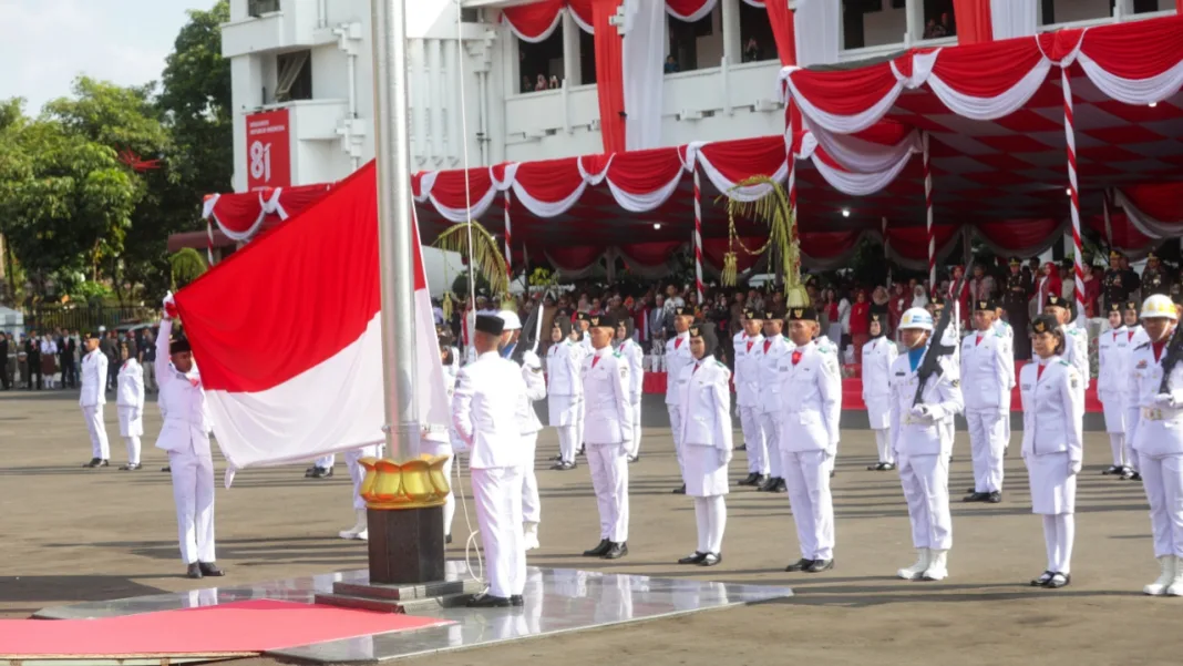 Upacara HUT ke-81 RI di Surabaya, Wali Kota Titip Pesan untuk Pemuda