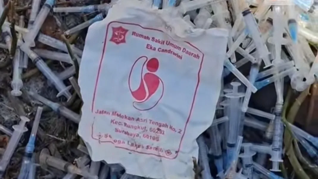 Pemkot Surabaya Bantah Limbah Jarum Suntik Berasal dari RSUD Eka Candrarini