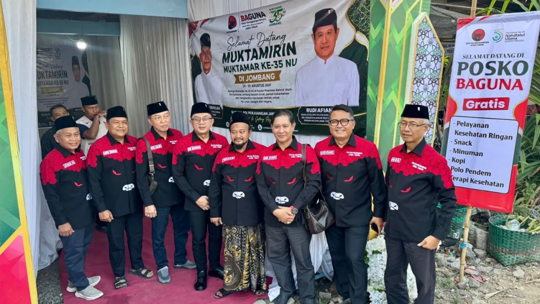 Sambut Muktamar ke-35 NU, Baguna PDI Perjuangan Jatim: Monggo Mampir, Posko Kami Terbuka untuk Muktamirin
