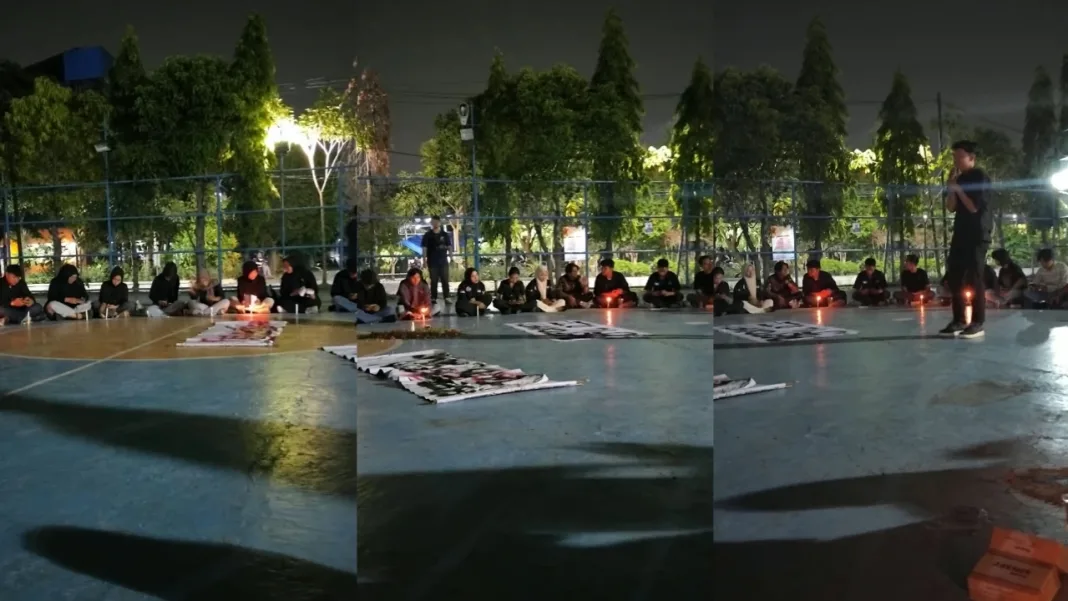 Aliansi BEM Surabaya Rawat Ingatan Korban Lewat Aksi September Hitam
